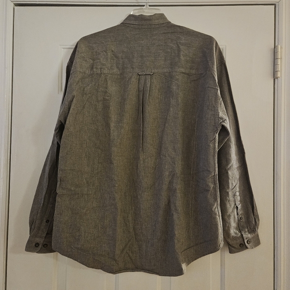 Structure Mens Vintage Long Sleeve Button Down Dress Shirt. 100% Cotton Size L - Picture 2 of 4